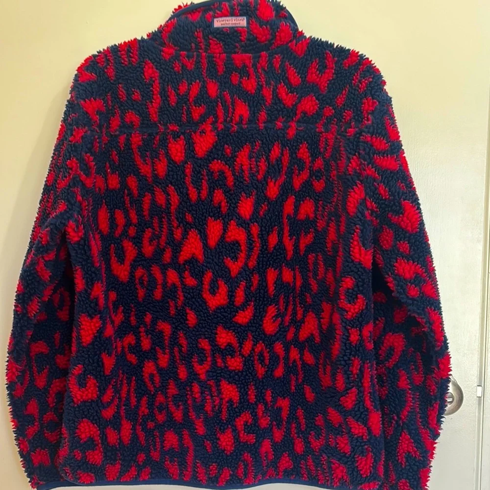 EUC - Vineyard Vines Red and Navy The Shep Shirt - Picture 8 of 11